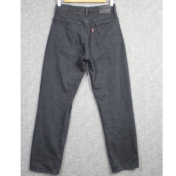 Levi's Premium Jeans Women's 26 Black Wedgie Straight Button Fly Denim - Picture 2 of 6